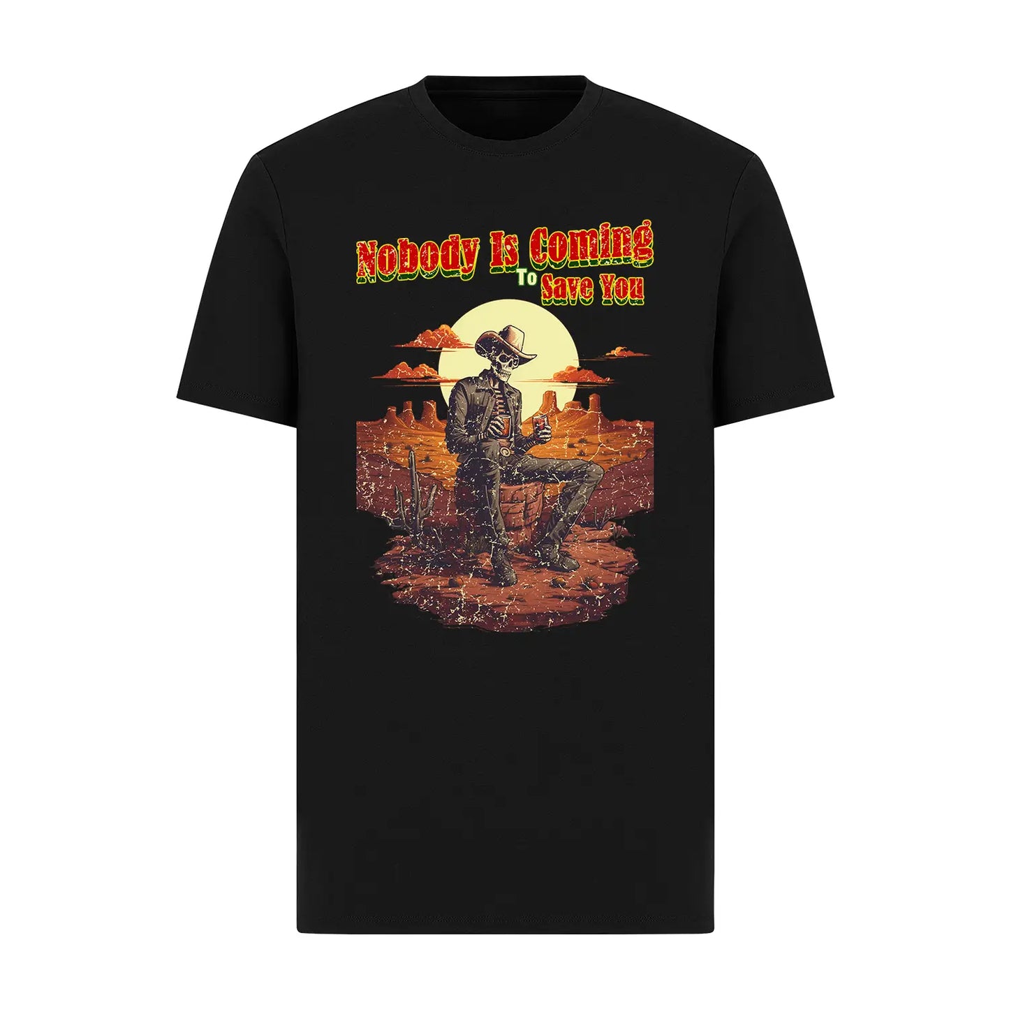 Skull Print Vibes T-Shirt