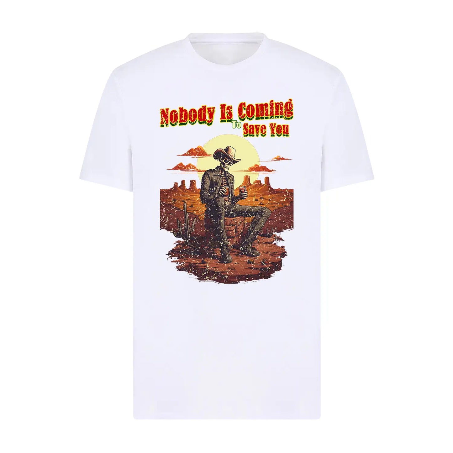 Skull Print Vibes T-Shirt