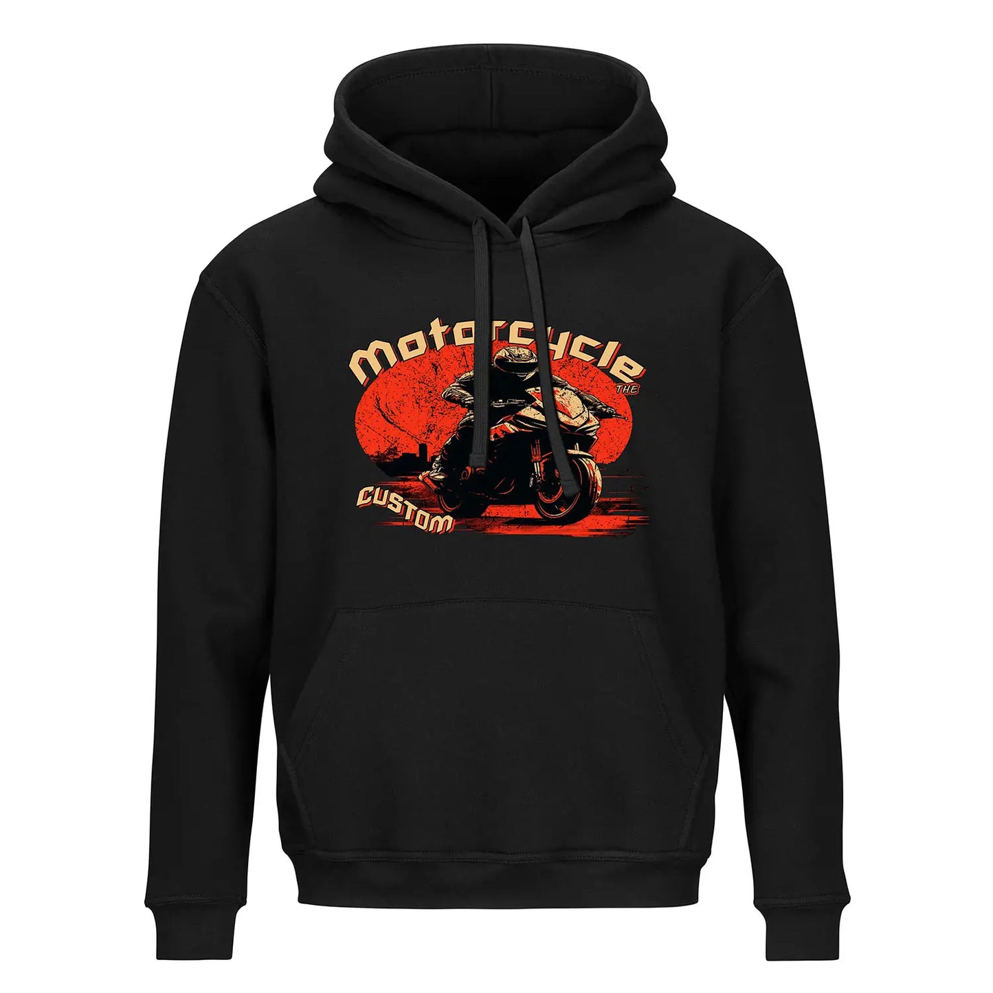 Motorcycle Pullover Hoodie