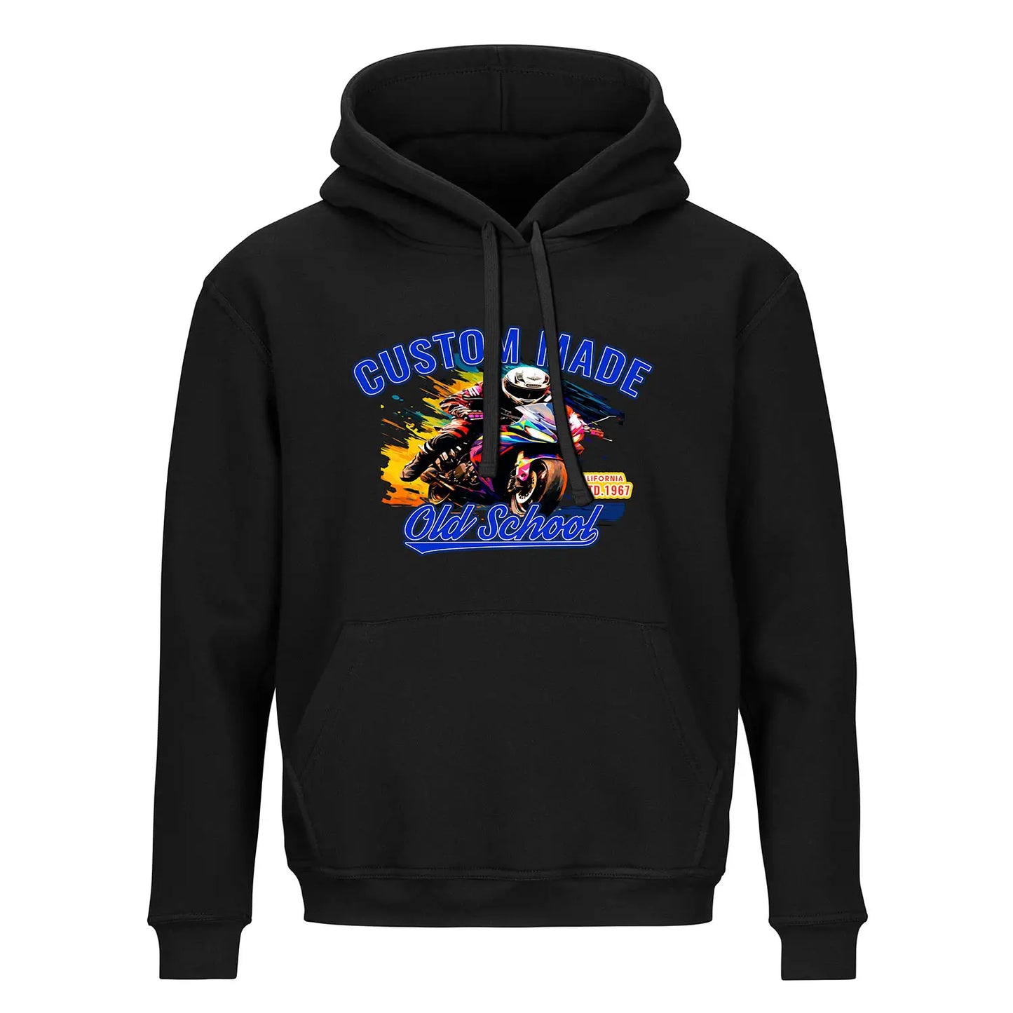 Motorcycle Pullover Hoodie