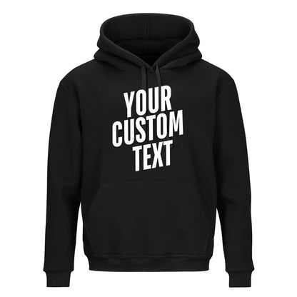 Personalized Custom Text Printed Hoodie