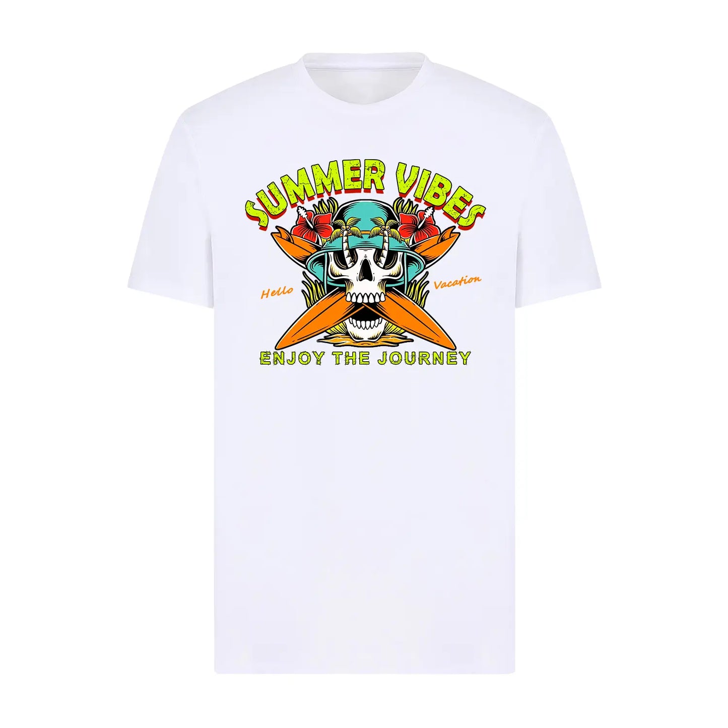 Skull Print Vibes T-Shirt