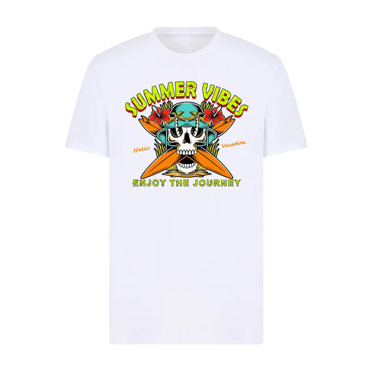 Skull Print Vibes T-Shirt